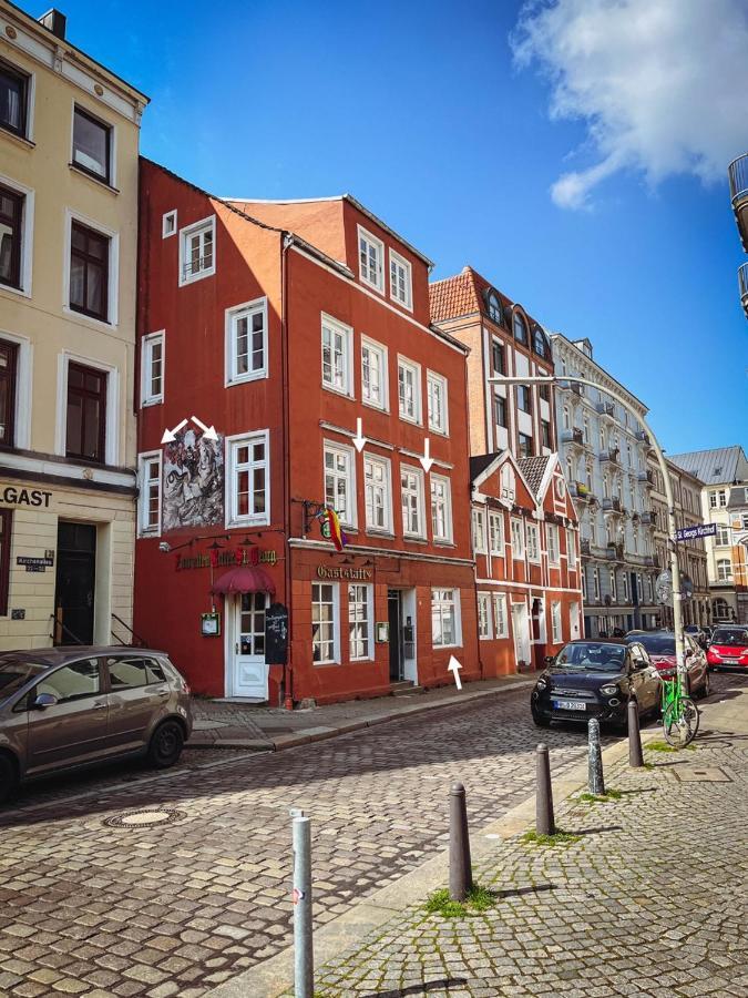 1A Citylage-Haus Im Centrum! ฮัมบูร์ก ภายนอก รูปภาพ